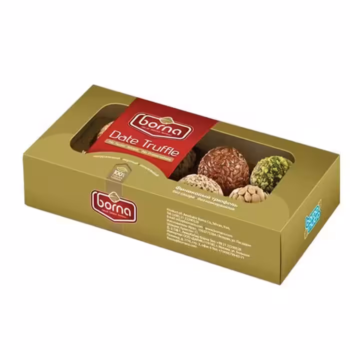 تخفیف ویژه ترافل خرما مخلوط 8 عددی