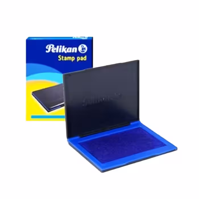 استامپ پلیکان کوچک آبی بسته 12 عددی