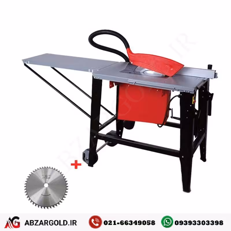 اره میزی 315 میلیمتر دینامی محک همراه با تیغه اضافی مدل TS-3