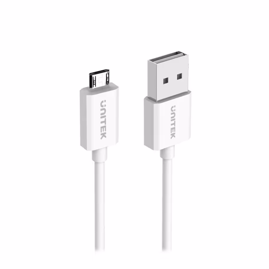 کابل 1 متری Micro USB یونیتک Y-C4035WH