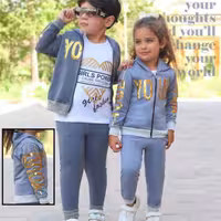 ست سویشرت و بلوز و شلوار دخترانه و پسرانه