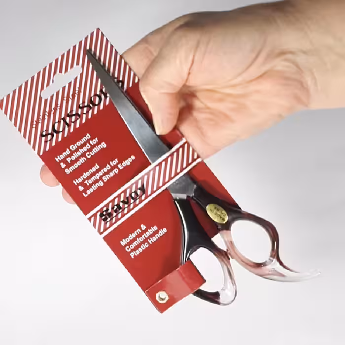 قیچی اصلاح ساوی  قیچی ساووی آرایشی savoy  سایز متوسط