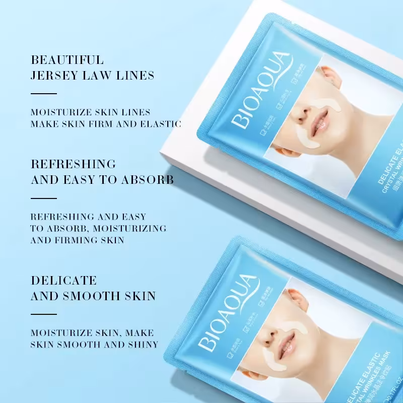 ماسک خط لبخند بیواکوا کلاژن ساز و لیفتینگ خط خنده BIOAQUA