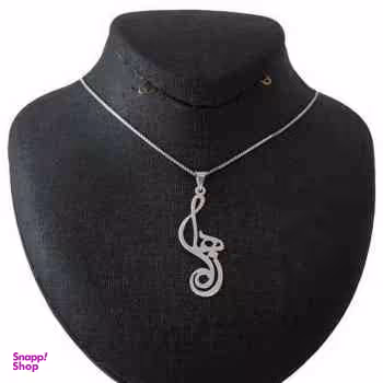 گردنبند نقره زنانه طرح زهرا کد01