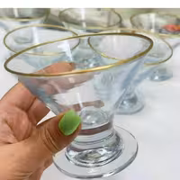 بستنی خوری لب طلا مدل لونا