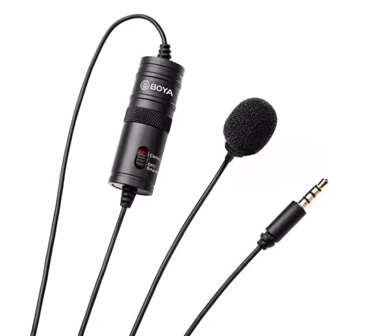 میکروفون یقه ای بویا BOYA Microphone BY-M1 بدون جعبه