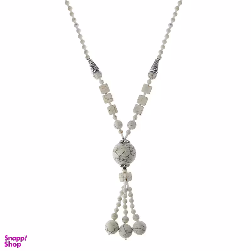 گردنبند مدل تمام سنگ عقیق ترکیبی دست ساز کد 989865