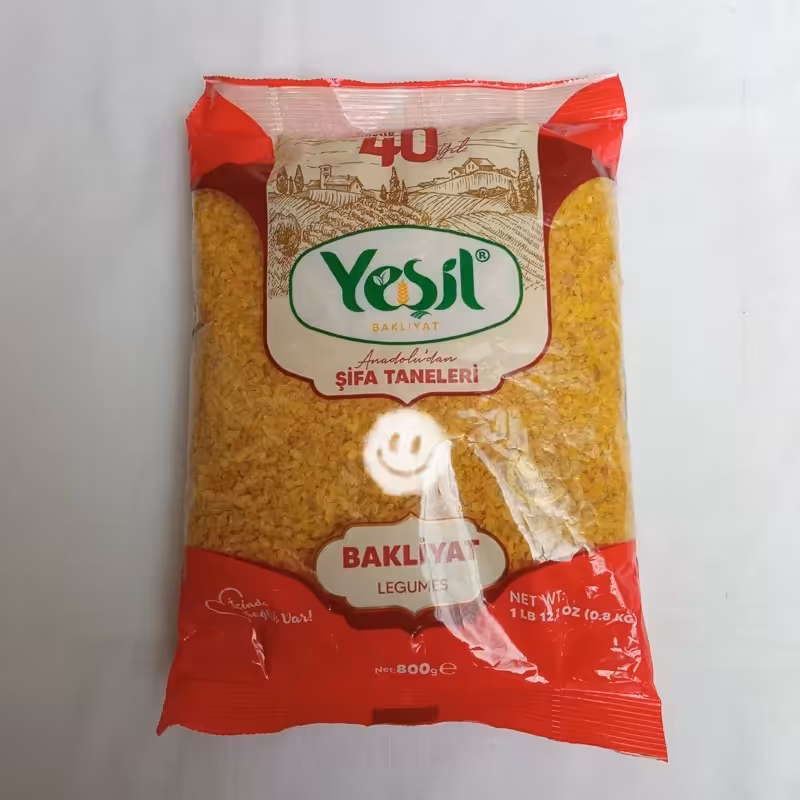 بلغور گندم درشت  Yeshil ترکیه وزن 800 گرم | amazonchi
