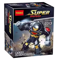 ساختنی دکول مدل Black Anti Hulk کد 0313