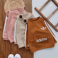 ست هودی شلوار آدیداس اسپرت جنس سوئیت سایز  40، 45، 50، 55، 60