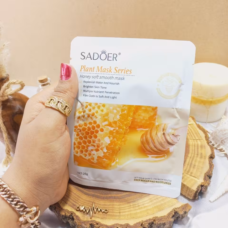 ماسک صورت ورقه ای عسل سادور Sadoer 
