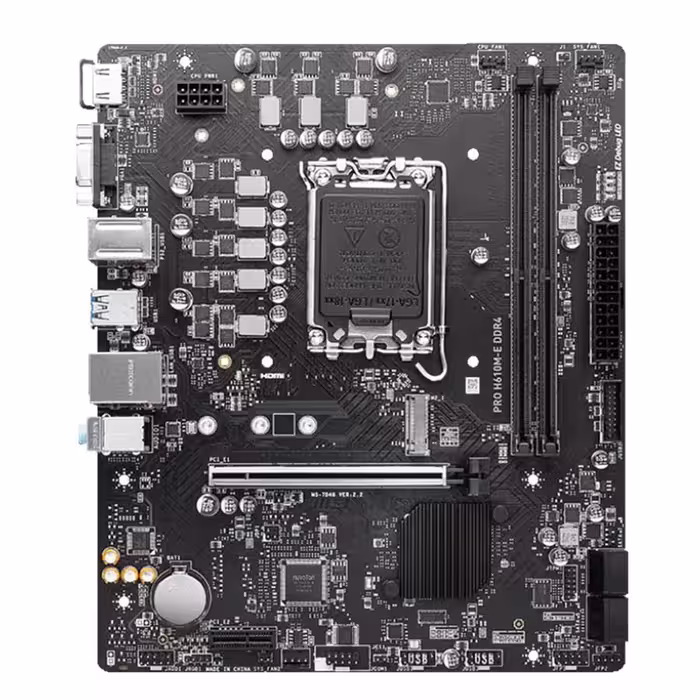 قیمت و خرید مادربرد ام اس آی مدل PRO H610M-E DDR4 | یاس ارتباط