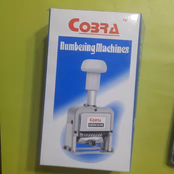 دستگاه شماره زن کبری خیام شمالی نوشت افزار پاکزادی 