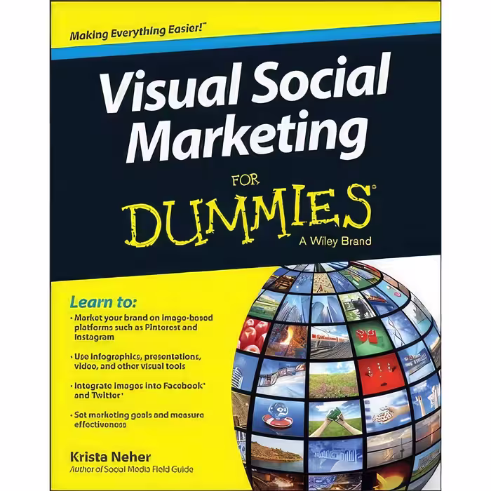 کتاب زبان اصلی Visual Social Marketing For Dummies اثر Krista Neher