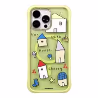 قاب Youngkit یانگ کیت Little Town زرد مناسب برای Apple iPhone 16 Pro Max