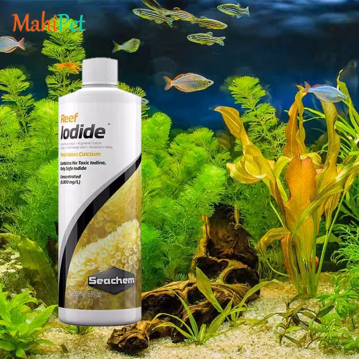 محلول مکمل ید آب شور سیچم SEACHEM Reef Iodide سایز 500 میلی لیتر