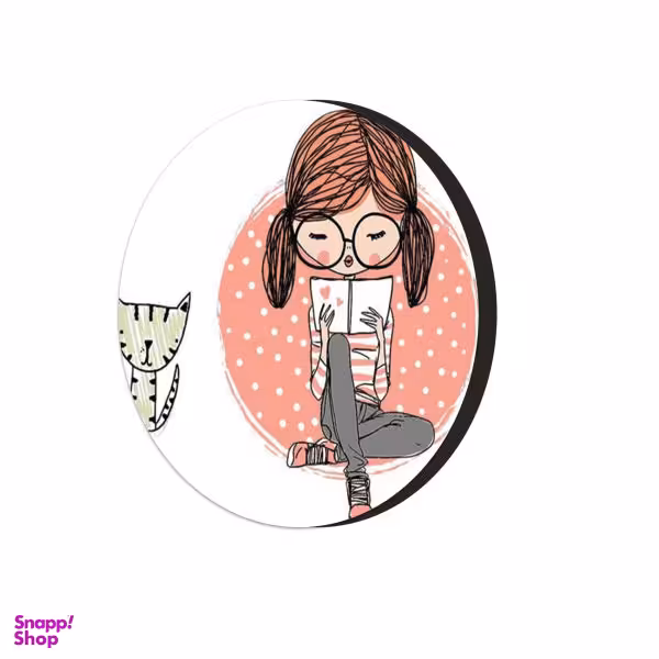 مگنت طرح دختر و گربه کد 431440