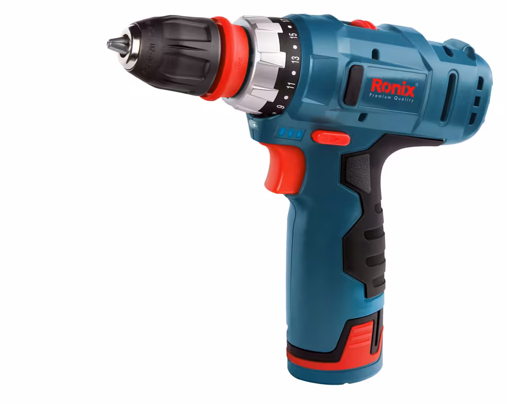 دریل پیچ گوشتی شارژی 8525 رونیکس (دوکاره)