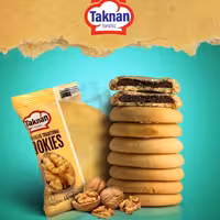 کلوچه 90 گرمی تکنان بسته بندی 20 جفت