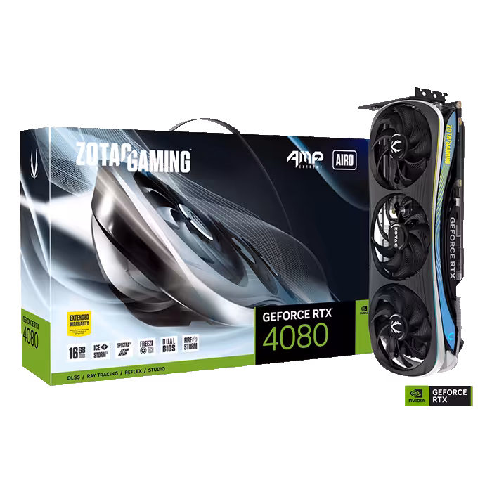 قیمت و خرید کارت گرافیک زوتک مدل ZOTAC RTX 4080 AMP Extreme AIRO
