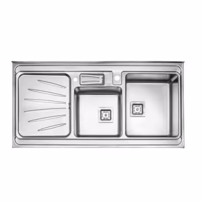 سینک ظرفشویی مدل 854 روکار استیل البرز