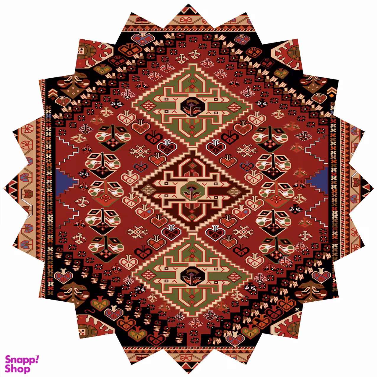 رومیزی مدل T6-42454 چند رنگ