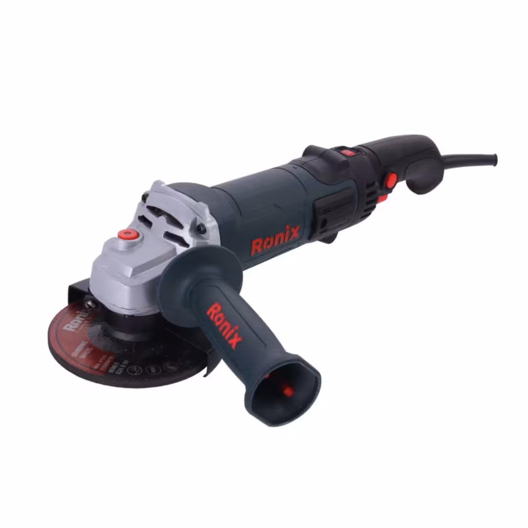 مینی فرز  دم دار  دیمردار مدل  3161 رونیکس 1200 w وات دسته بلند Ronix ( ارسال رایگان ابزار حسین)