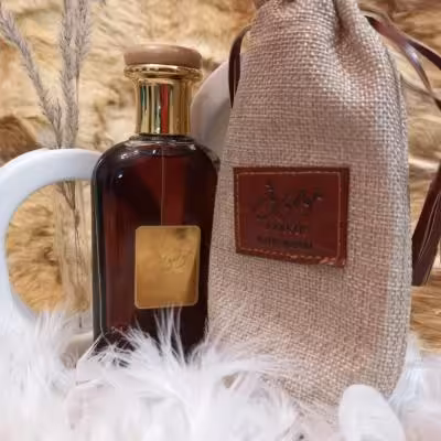 ادکلن اورجینال ارض الزعفران مدل موصوف قهوه ایی