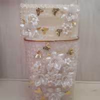 سطل و جا دستمال کاغذی تزیینی