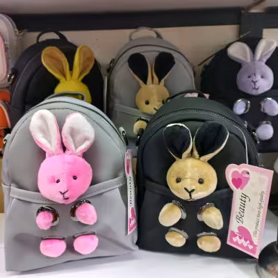 مینی کوله خرگوشی دخترانه