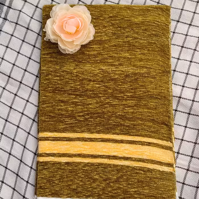 حوله مخمل دستباف طرح 4