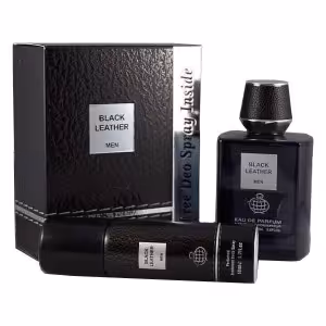 ادکلن مردانه فرگرانس ورد بلک لدر (Fragrance World Black Leather)