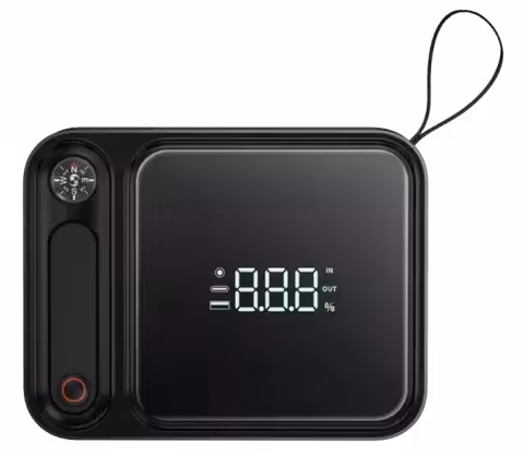 پاور بانک و جامپ استارتر خودرو 3000 میلی‌آمپر ساعت Baseus مدل Super Energy Ultra Car Jump Starter BS-CH005