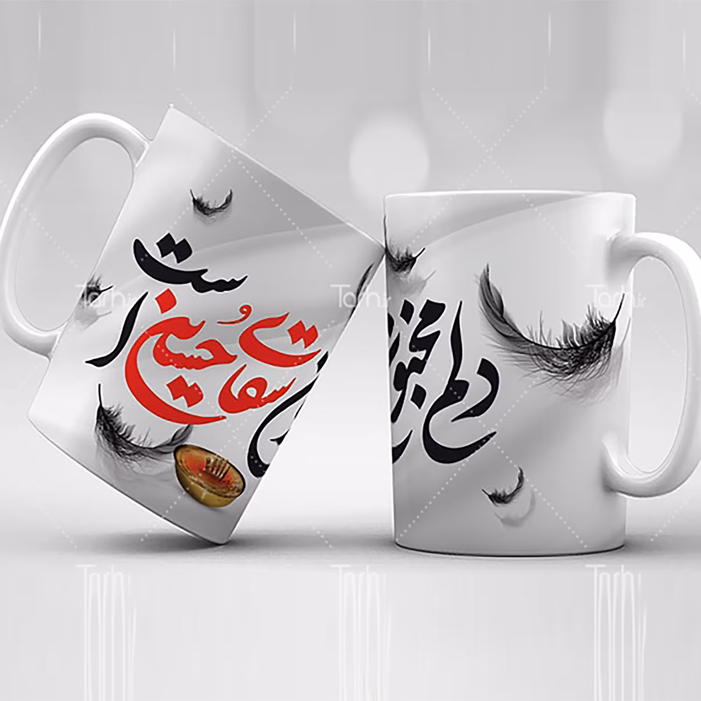 ماگ طرح نام  امام حسین (ع) و موضوعات مرتبط همرا ه با ارسال رایگان کد 40