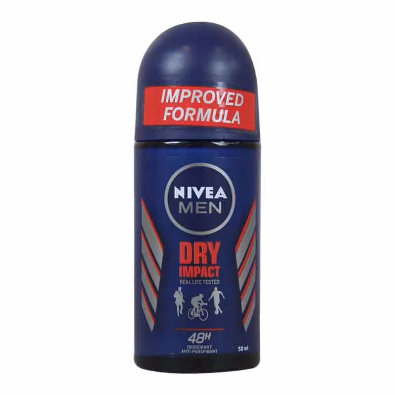 رول ضد تعریق مردانه نیوآ مدل dry impact حجم ۵۰ میلی لیتر