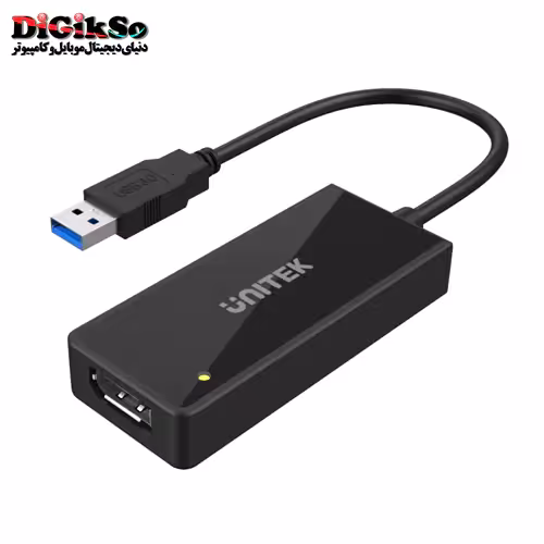 تبدیل USB به Display Port یونیتک مدل Y-3703