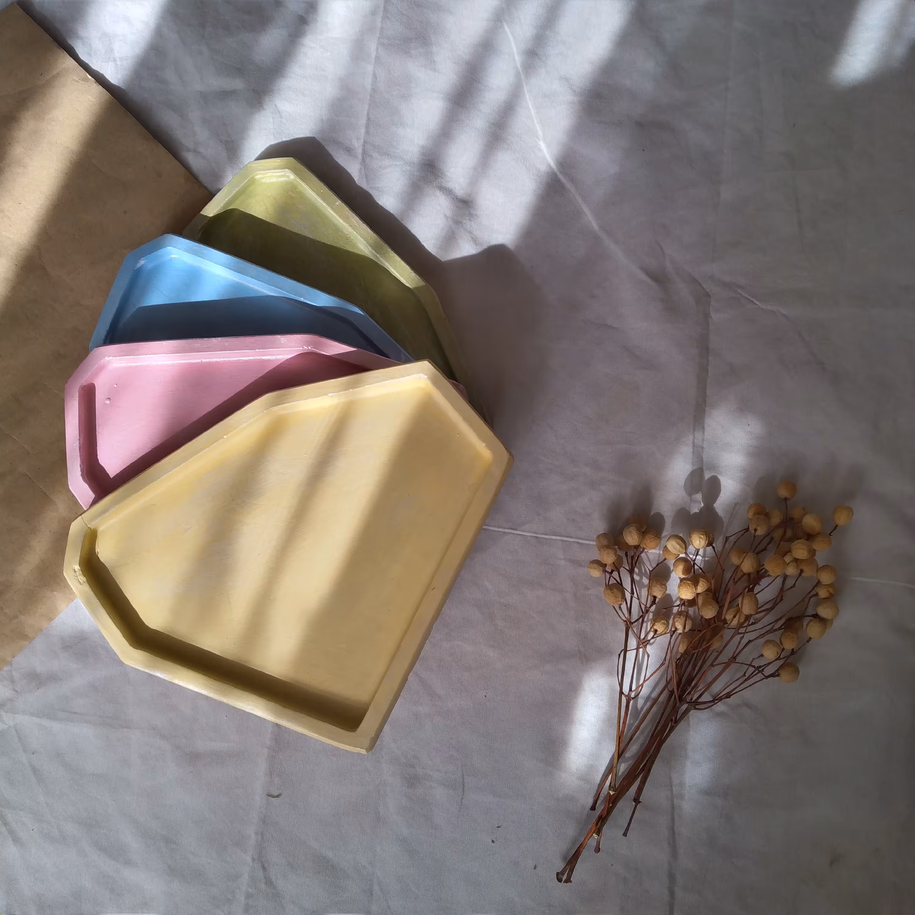 سینی دفرمه بتنی