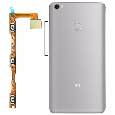 Xiaomi Mi Max Volume   Power Flex Cable