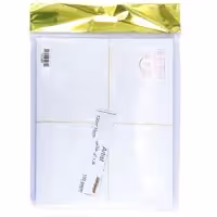 ورق نقره ای طلایی 100 برگی هنری آرتیست