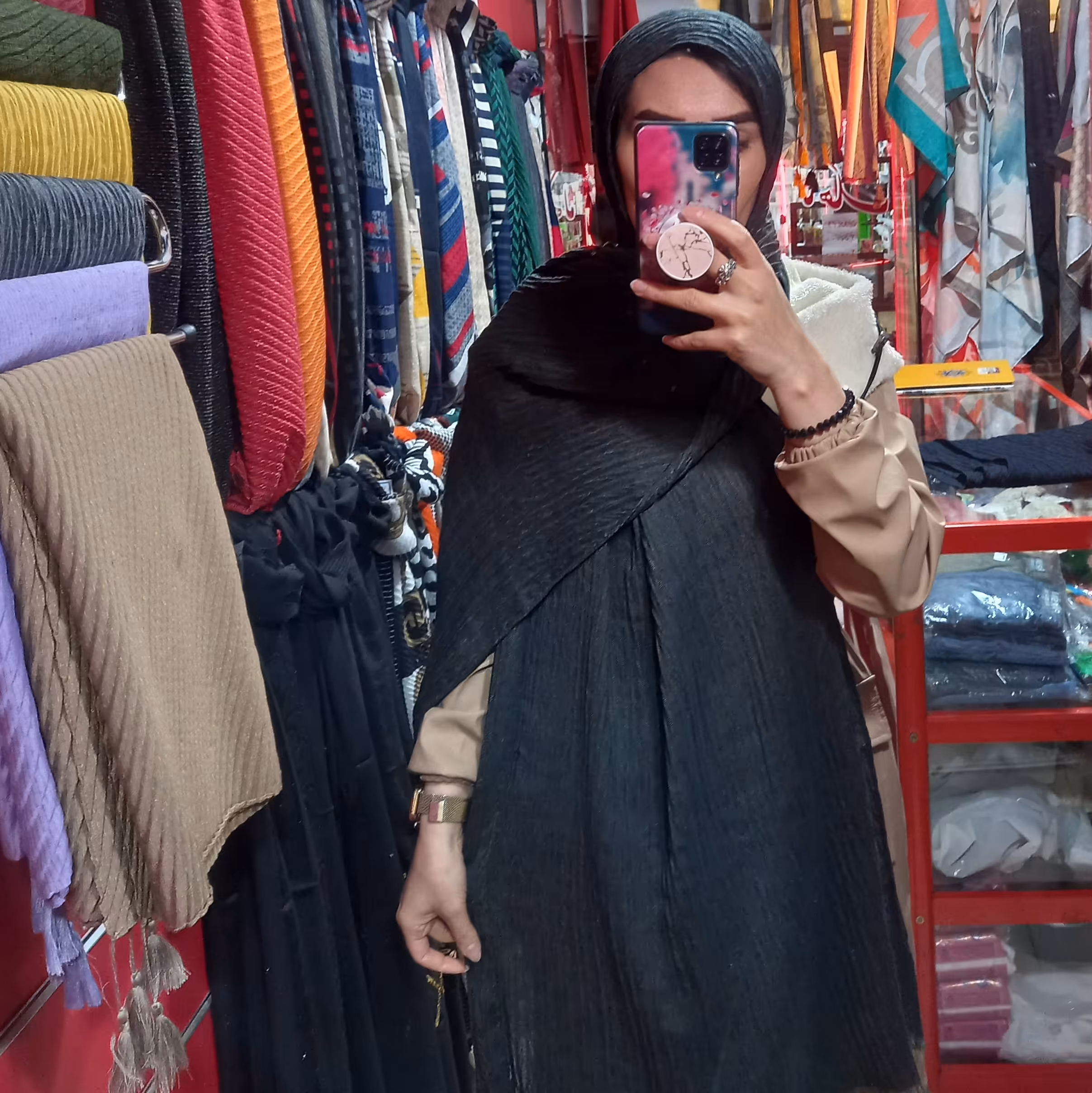 شال بهاره ساده