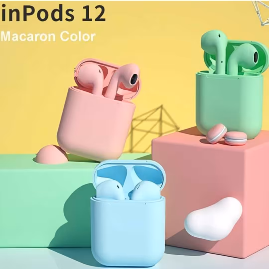 ایرپاد بلوتوثی پاوربانک دار inpod12 اورجینال رنگ سبز