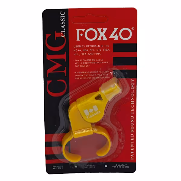 سوت ورزشی FOX 40 رنگ زرد