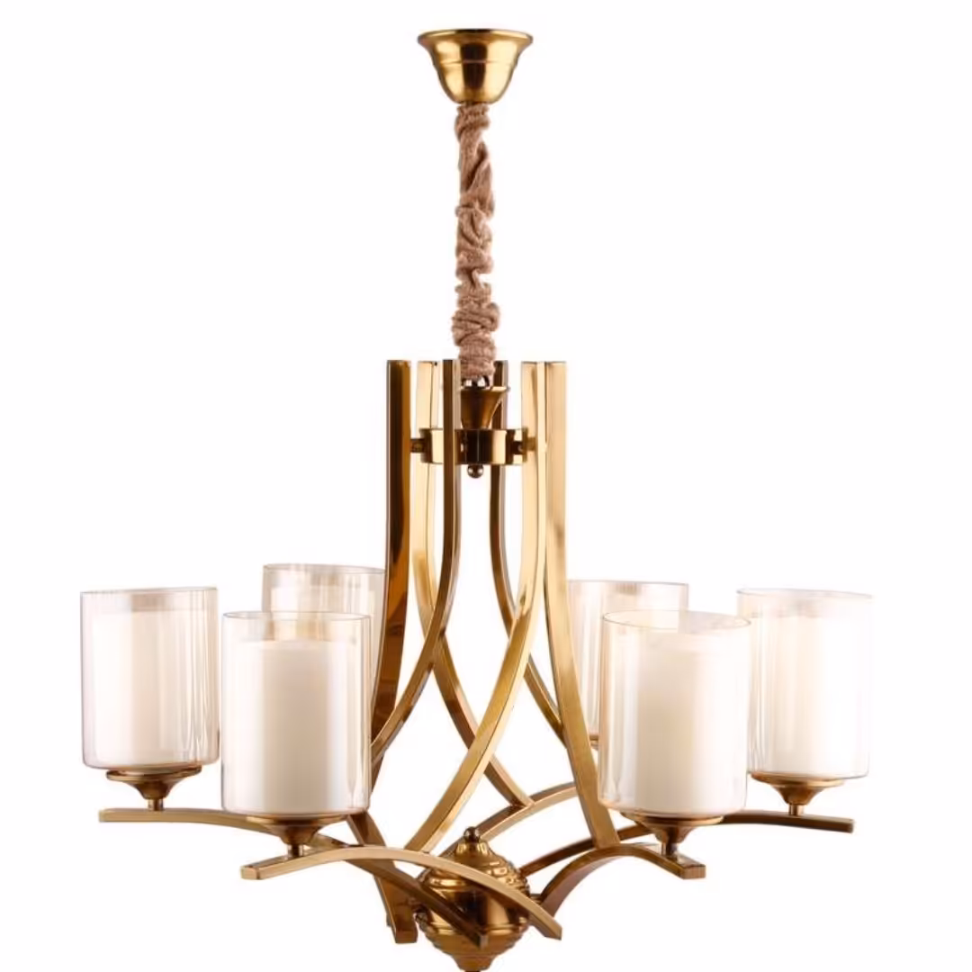 لوستر 6 شعله دیلایت کد TK096DLGHT426