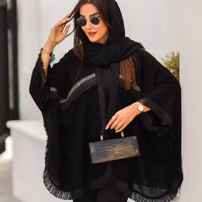 پانچو زنانه لنین مدل فتانه