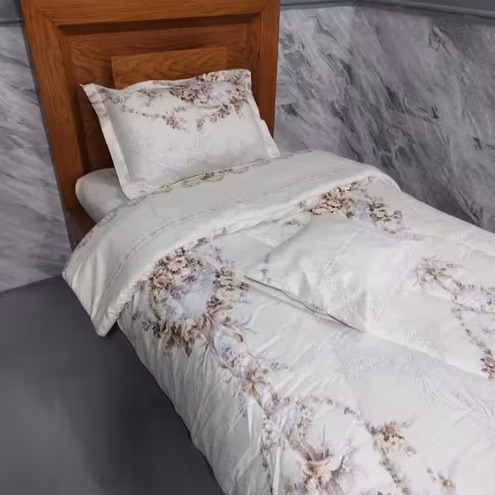 روتختی نخ براش کد 247 تکنفره 90 چهار تکه دو رو