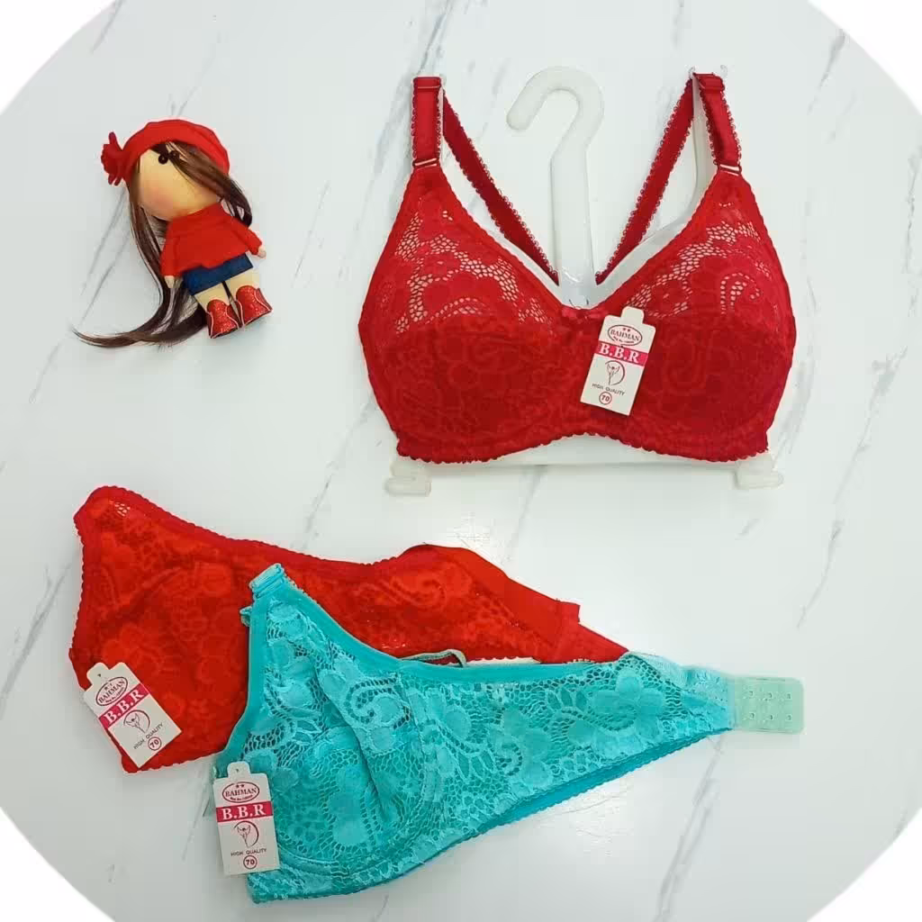 سوتین فنردار گیپوری زنانه 