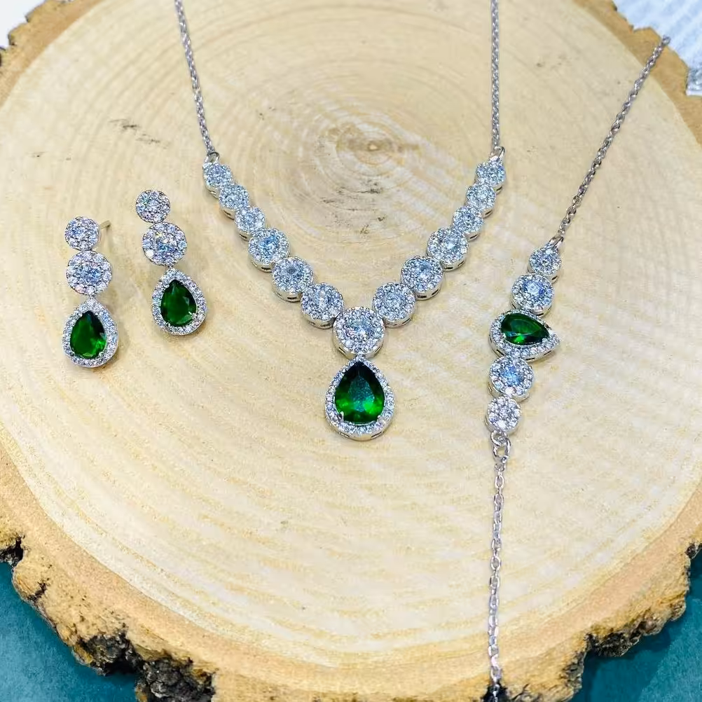 سرویس نقره جواهری 