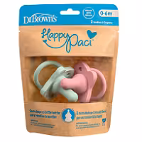 پستانک سیلیکونی 2 عددی مدل ps12007 دکتر براون dr brown