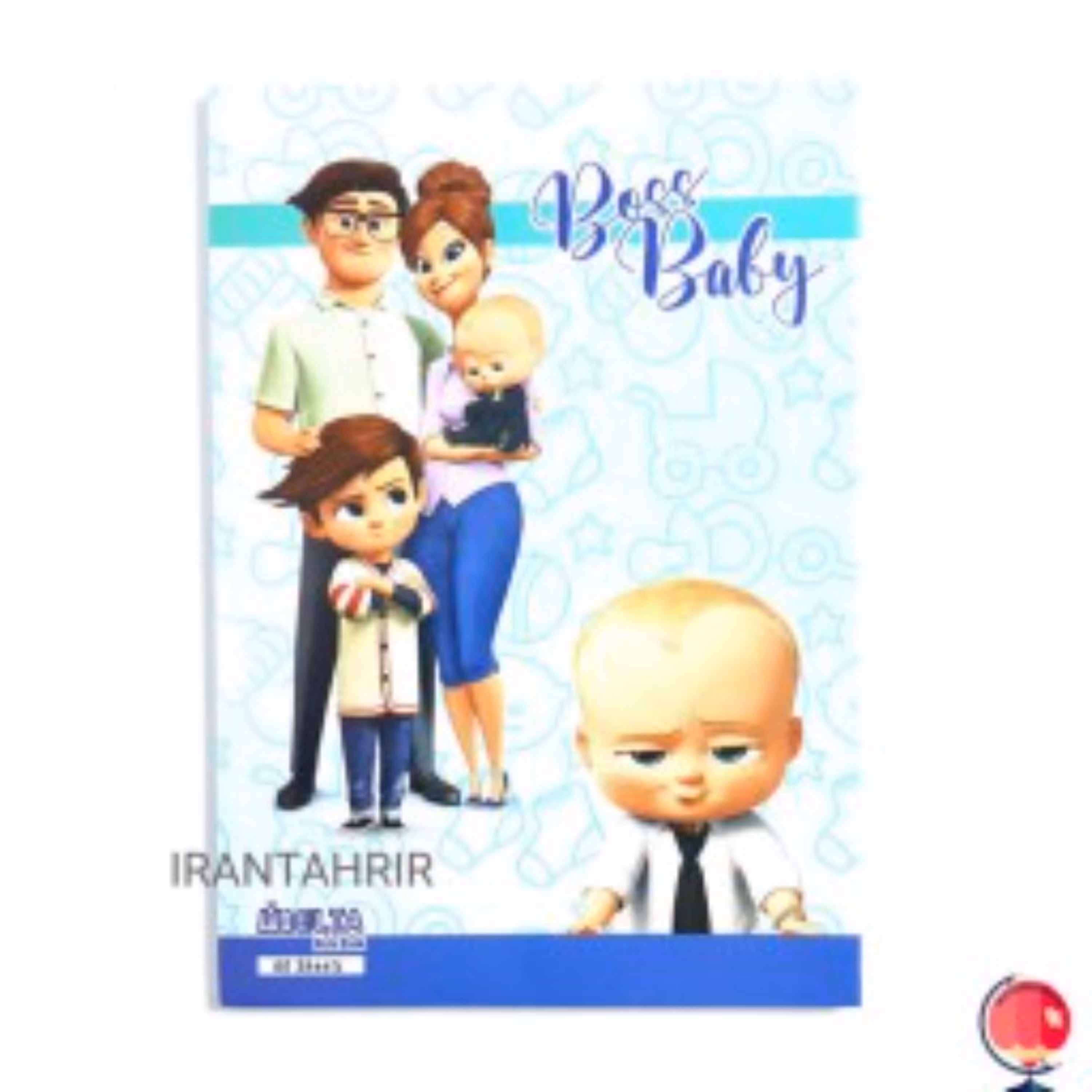 دفتر 50 برگ طرح بچه رئیس کد 3242