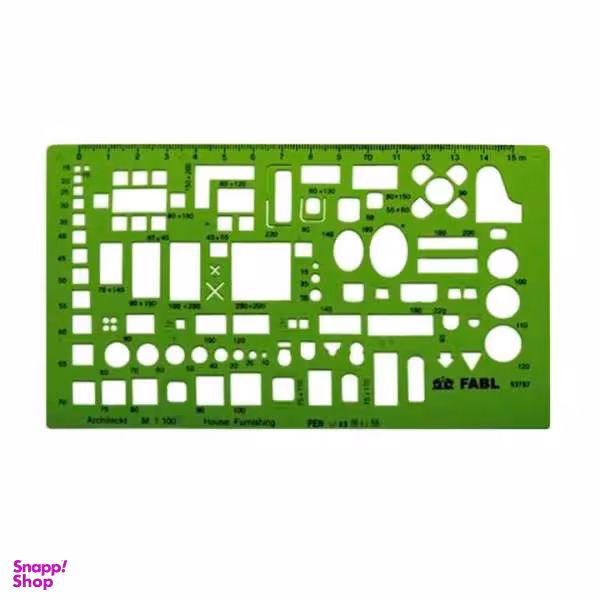 شابلون مبلمان فابل طرح مقیاس 1:100